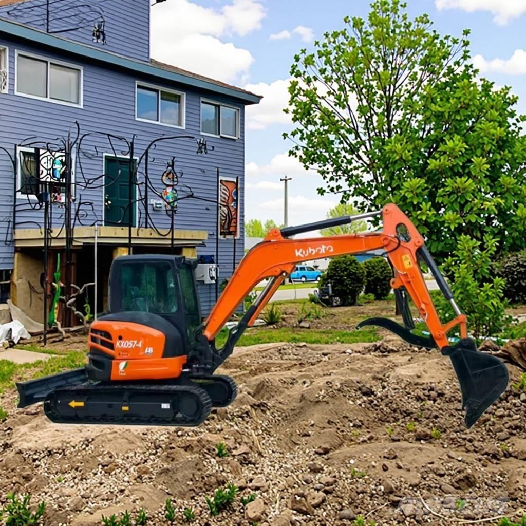 Kubota KX057-4 Мини-экскаваторы