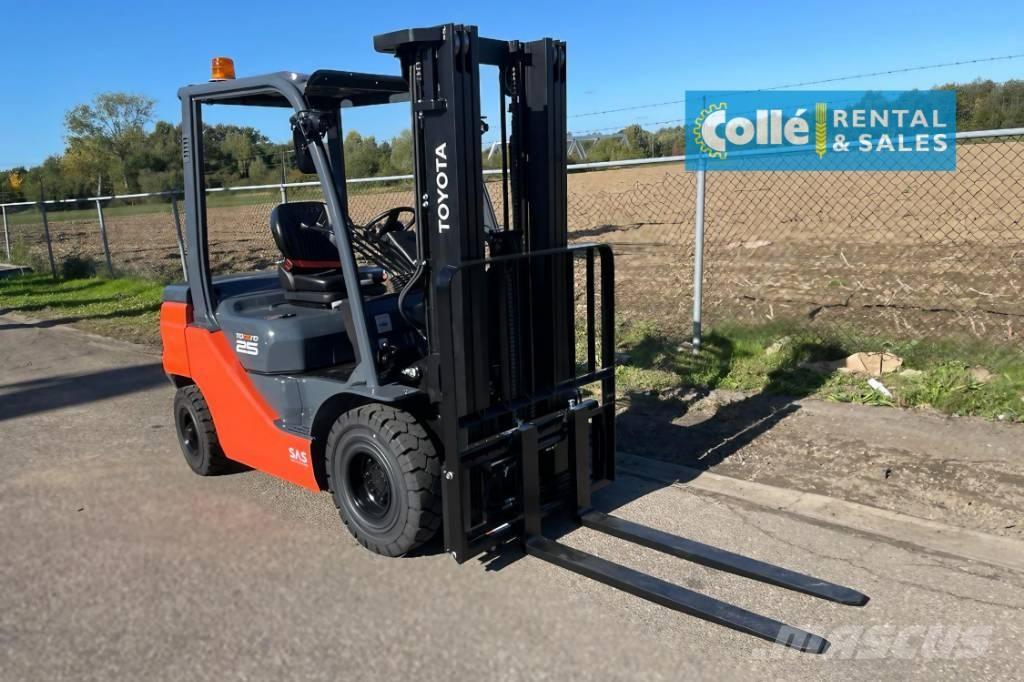 Toyota 8 FDF 25 | 2022 Дизельные погрузчики