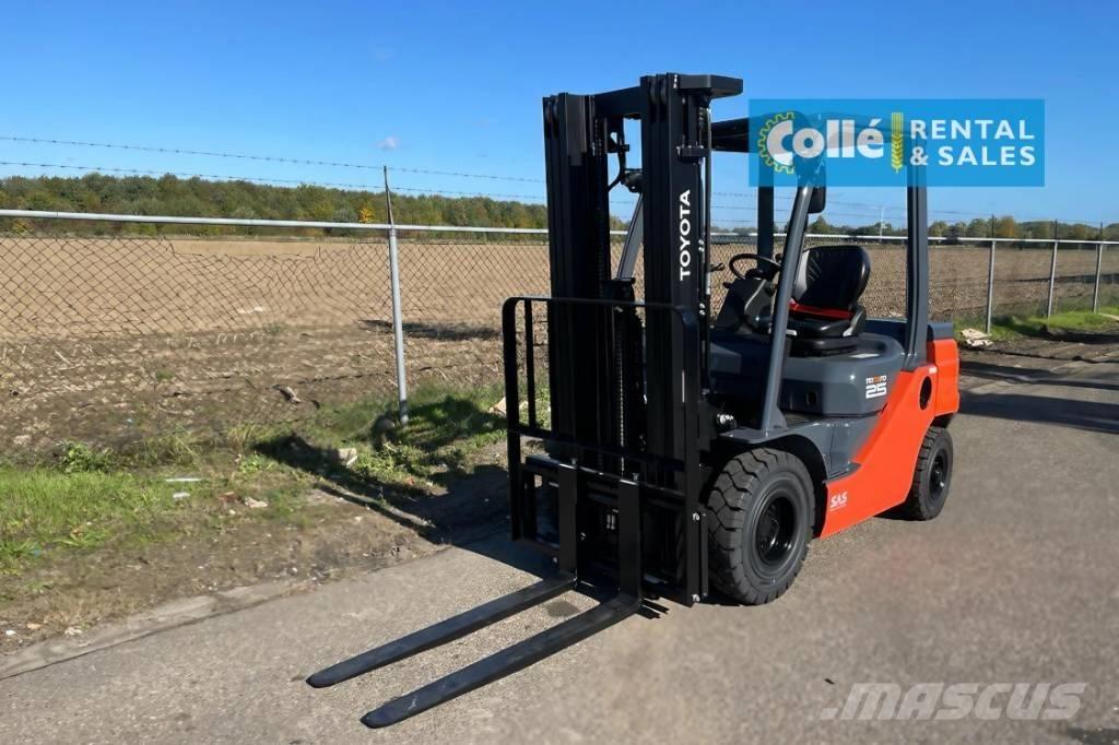 Toyota 8 FDF 25 | 2022 Дизельные погрузчики