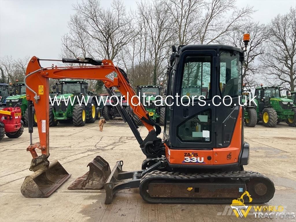 Hitachi ZX 33 U Мини-экскаваторы