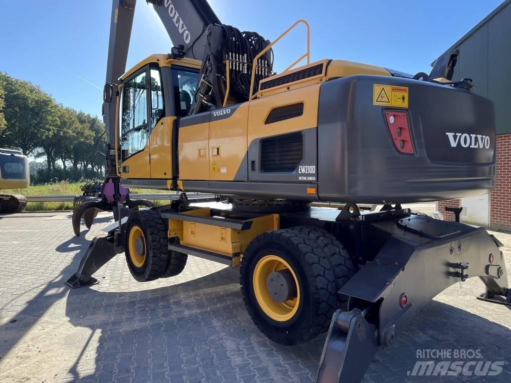Volvo EW 210 MH Перегружатели металлолома/промышленные погрузчики