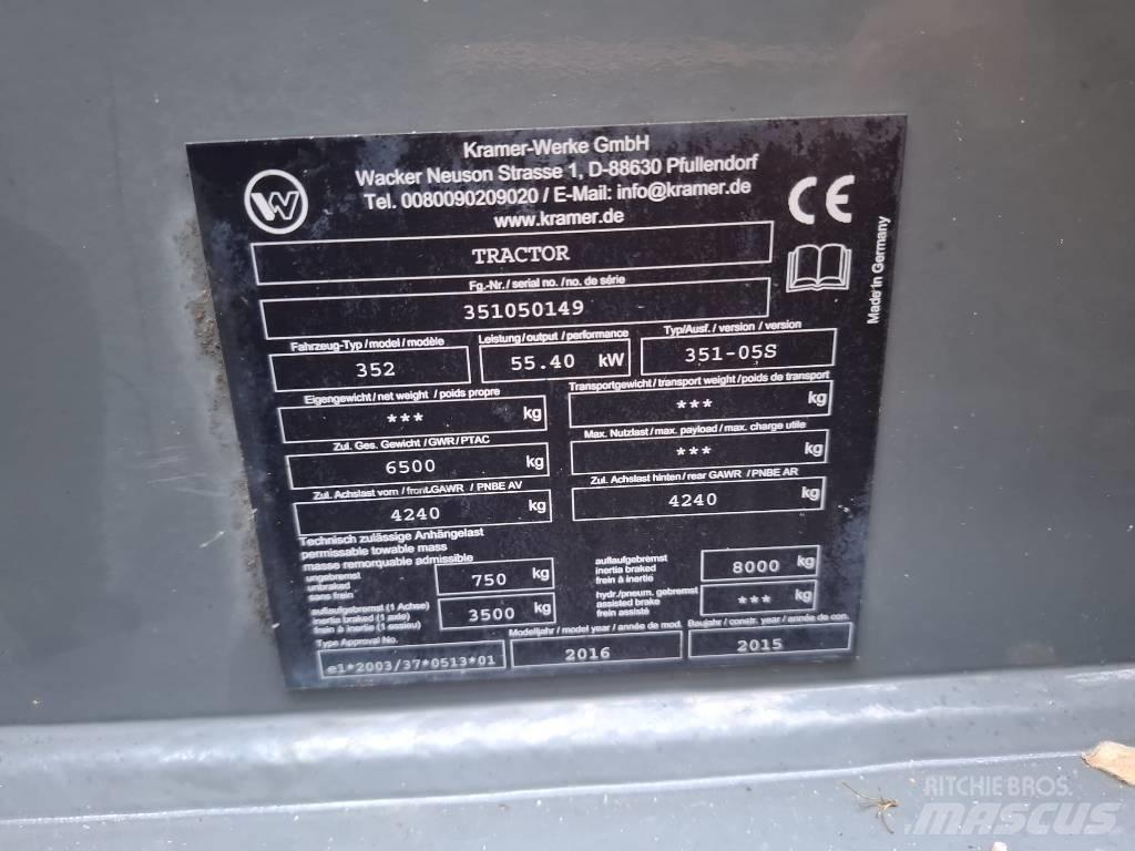 Kramer 8085 Фронтальные погрузчики
