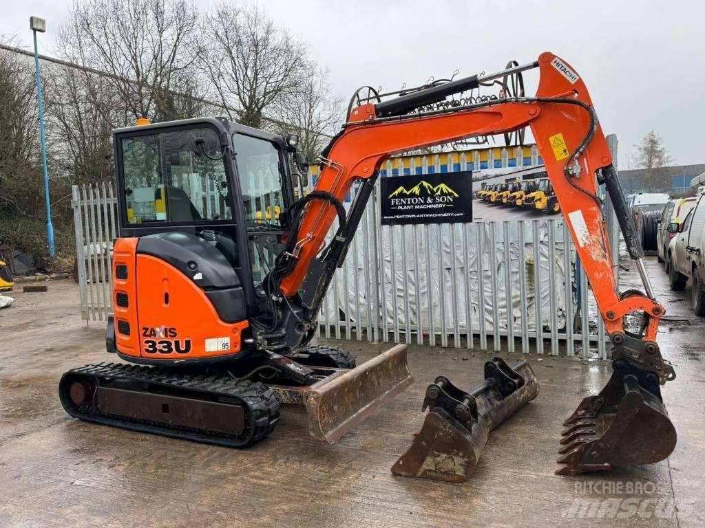 Hitachi ZX 33 U Мини-экскаваторы