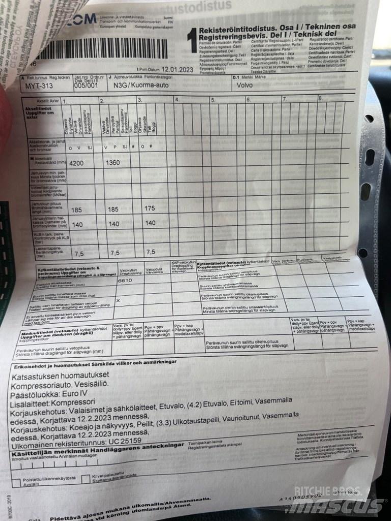 Volvo FM 480 Шасси с кабиной