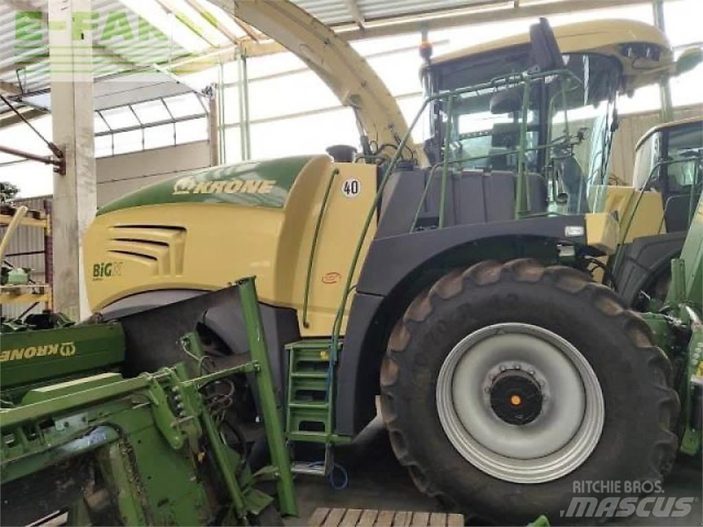 Krone big x 630 Самоходные кормоуборочные комбайны