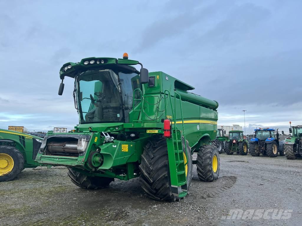 John Deere S 670 Зерноуборочные комбайны
