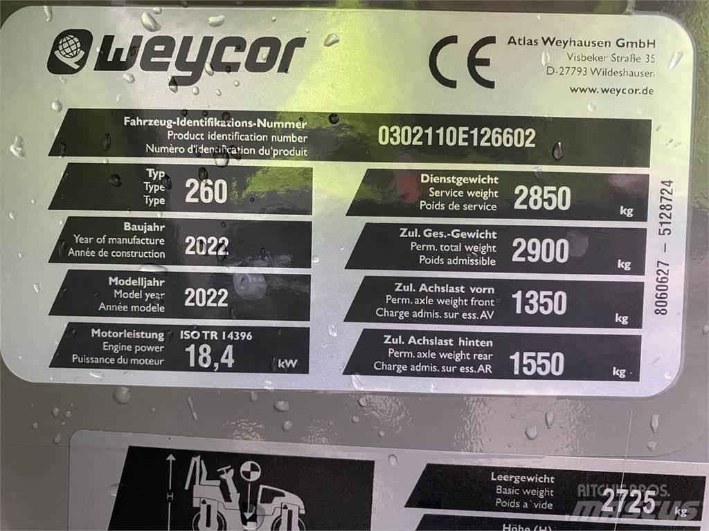 Weycor AW260 Дорожные катки