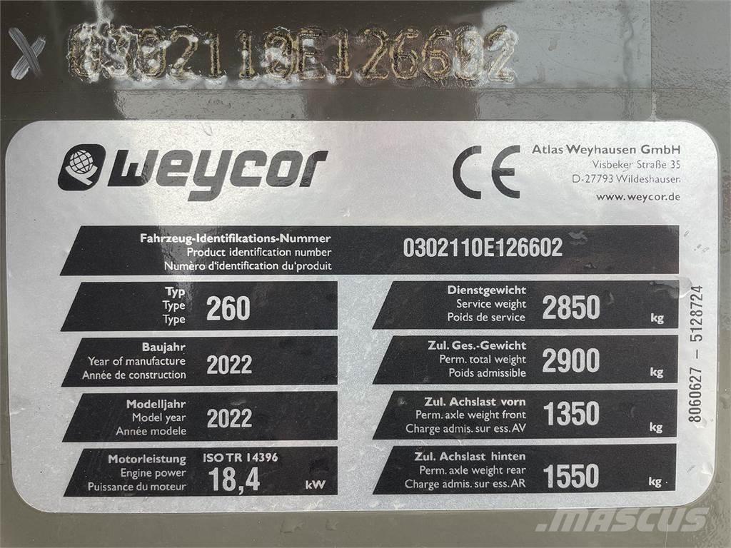 Weycor AW260 Дорожные катки