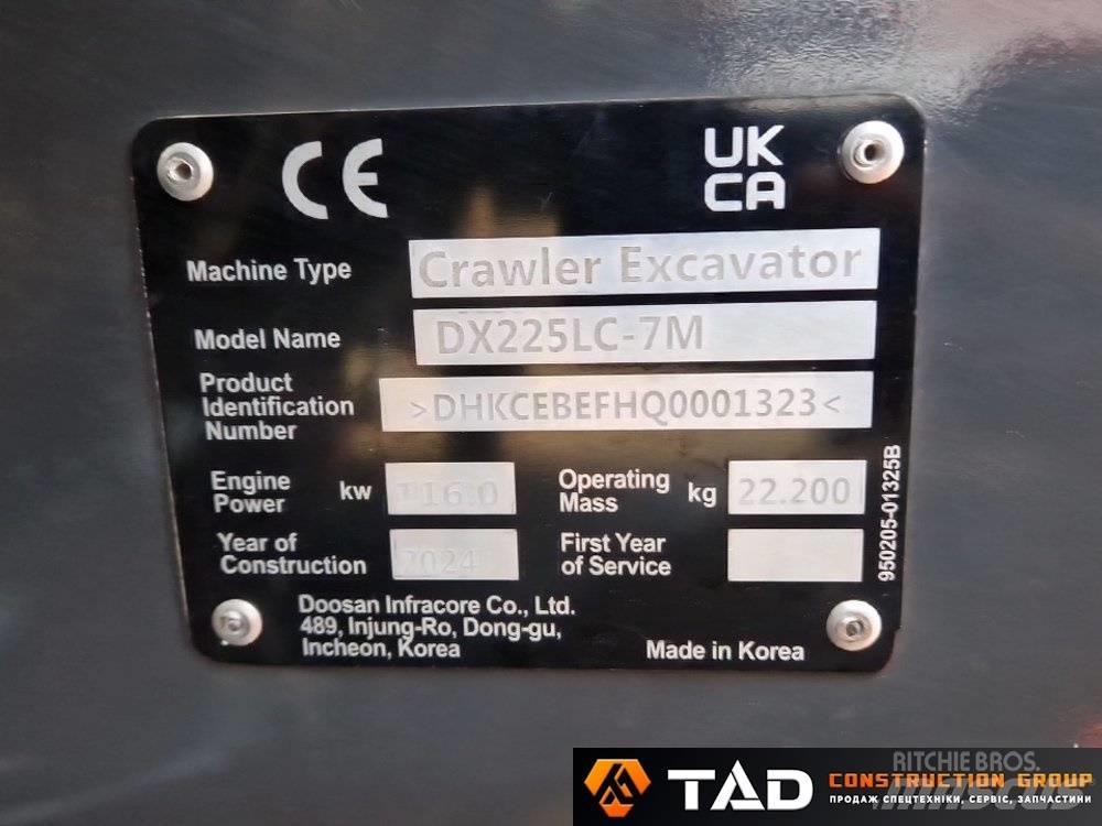 Develon DX 225 LC-7M Гусеничные экскаваторы