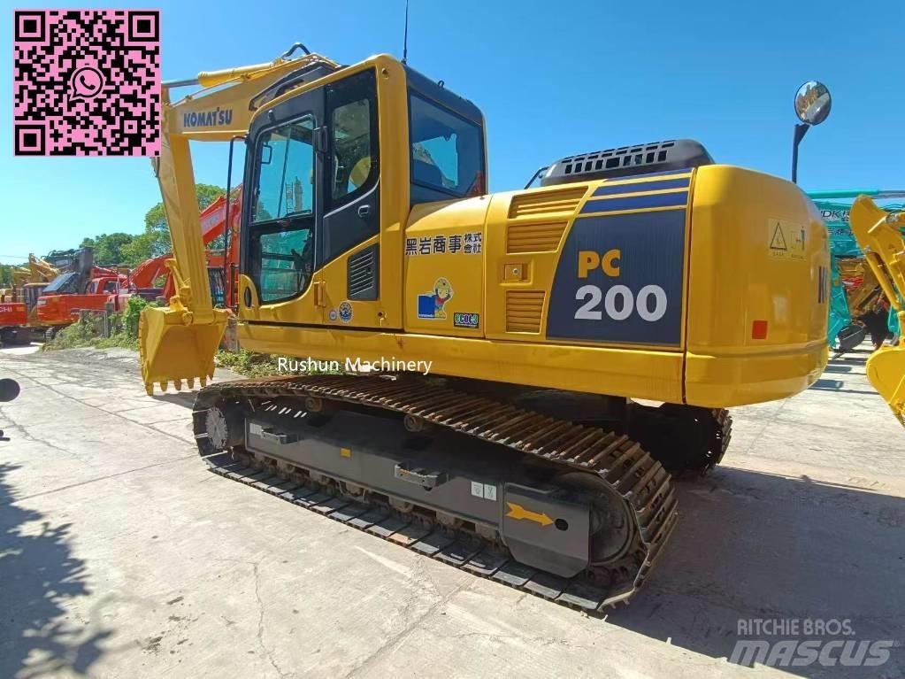 Komatsu PC 200 Малые экскаваторы 7т-12т