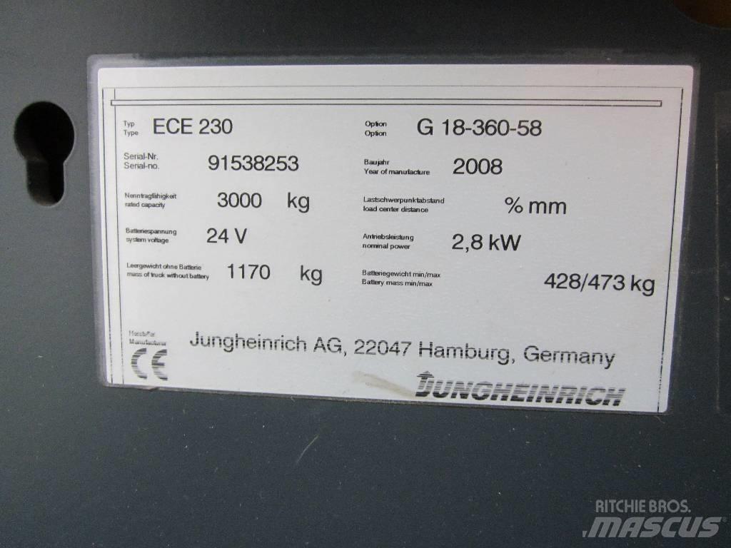 Jungheinrich ECE230 Электропогрузчики