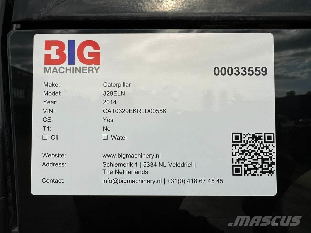 CAT 329ELN Гусеничные экскаваторы