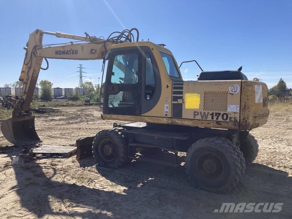 Komatsu PW 170-6 Колёсные экскаваторы