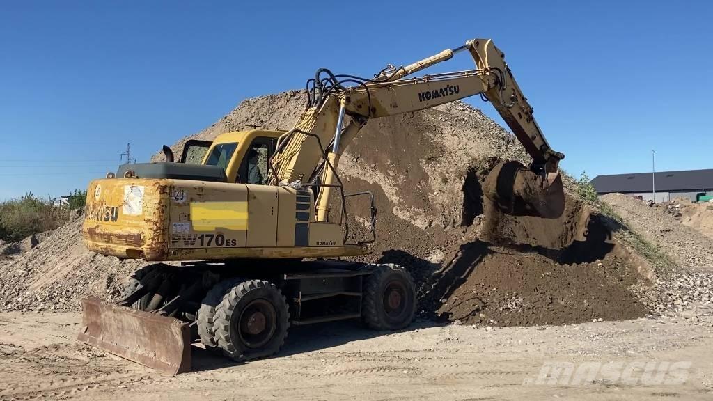 Komatsu PW 170-6 Колёсные экскаваторы