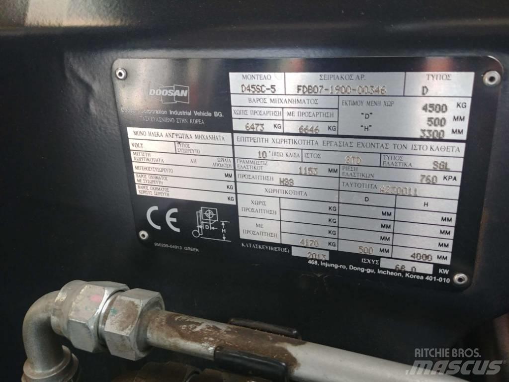 Doosan D45 SC-5 Дизельные погрузчики