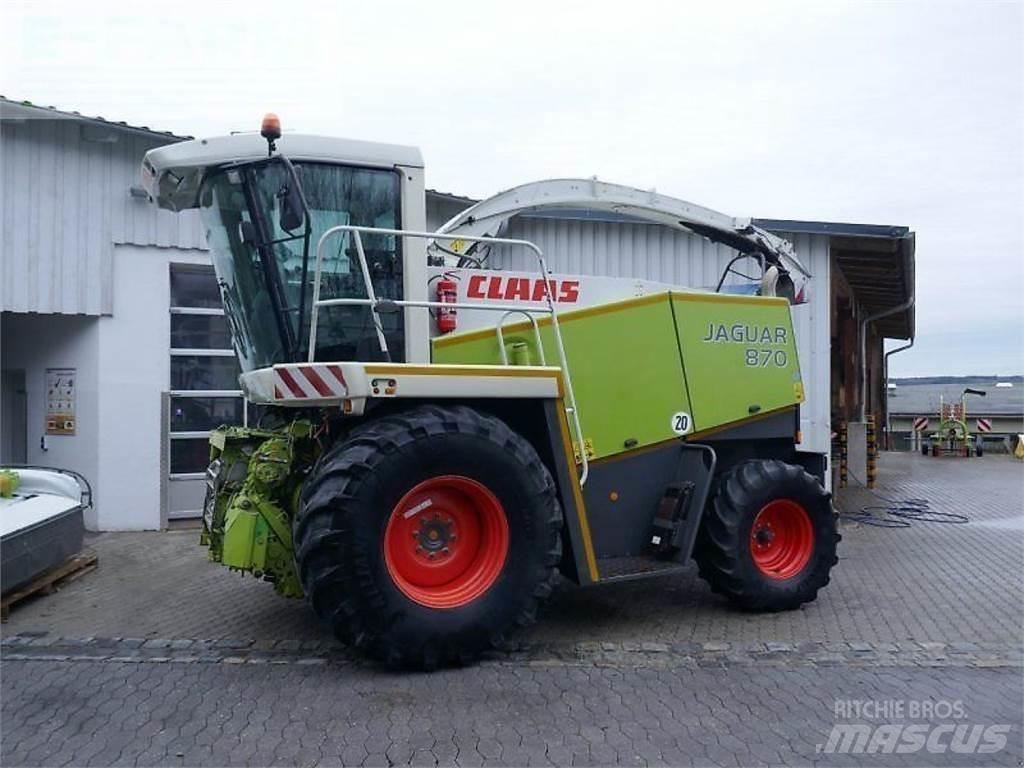 CLAAS jaguar 870 Самоходные кормоуборочные комбайны
