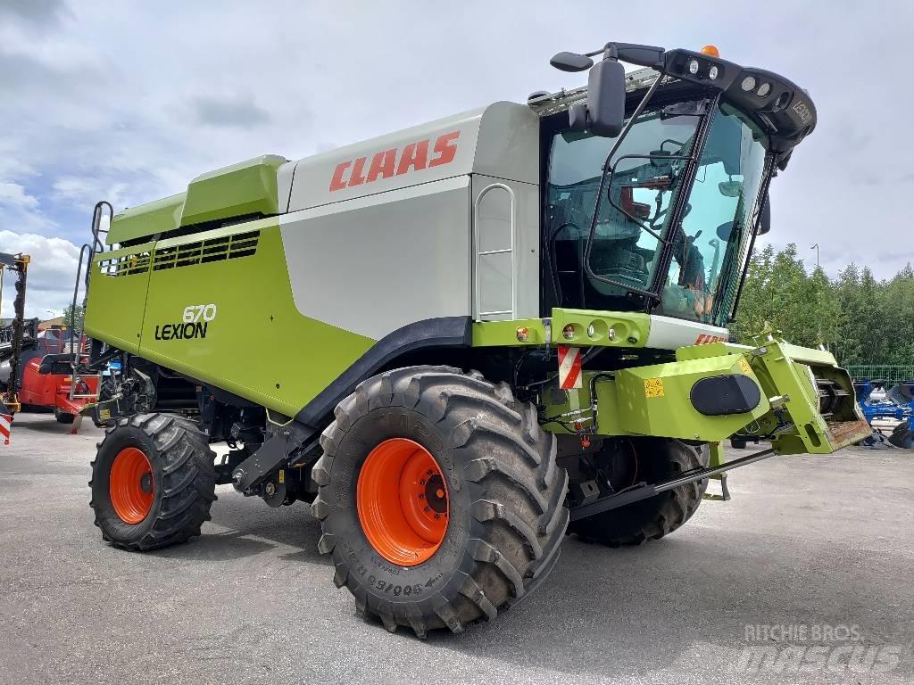 CLAAS Lexion 670 Зерноуборочные комбайны