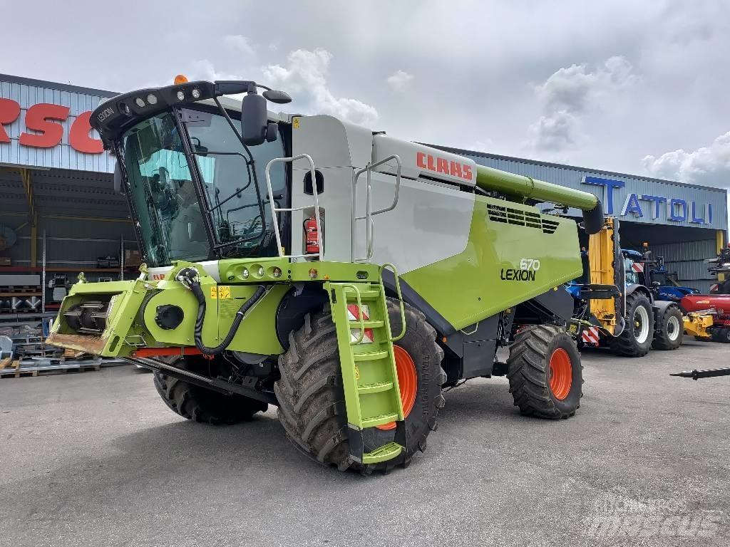 CLAAS Lexion 670 Зерноуборочные комбайны