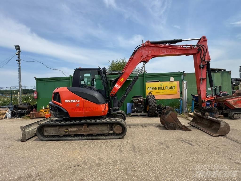 Kubota KX 008-4 Мини-экскаваторы