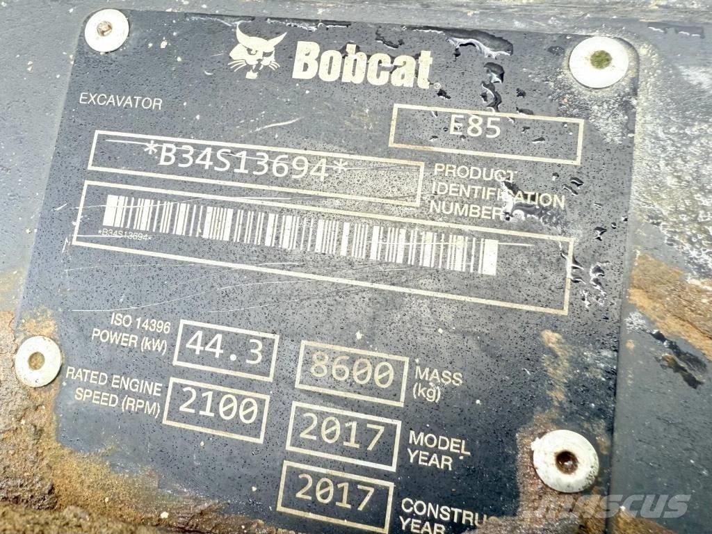 Bobcat E 85 Малые экскаваторы 7т-12т