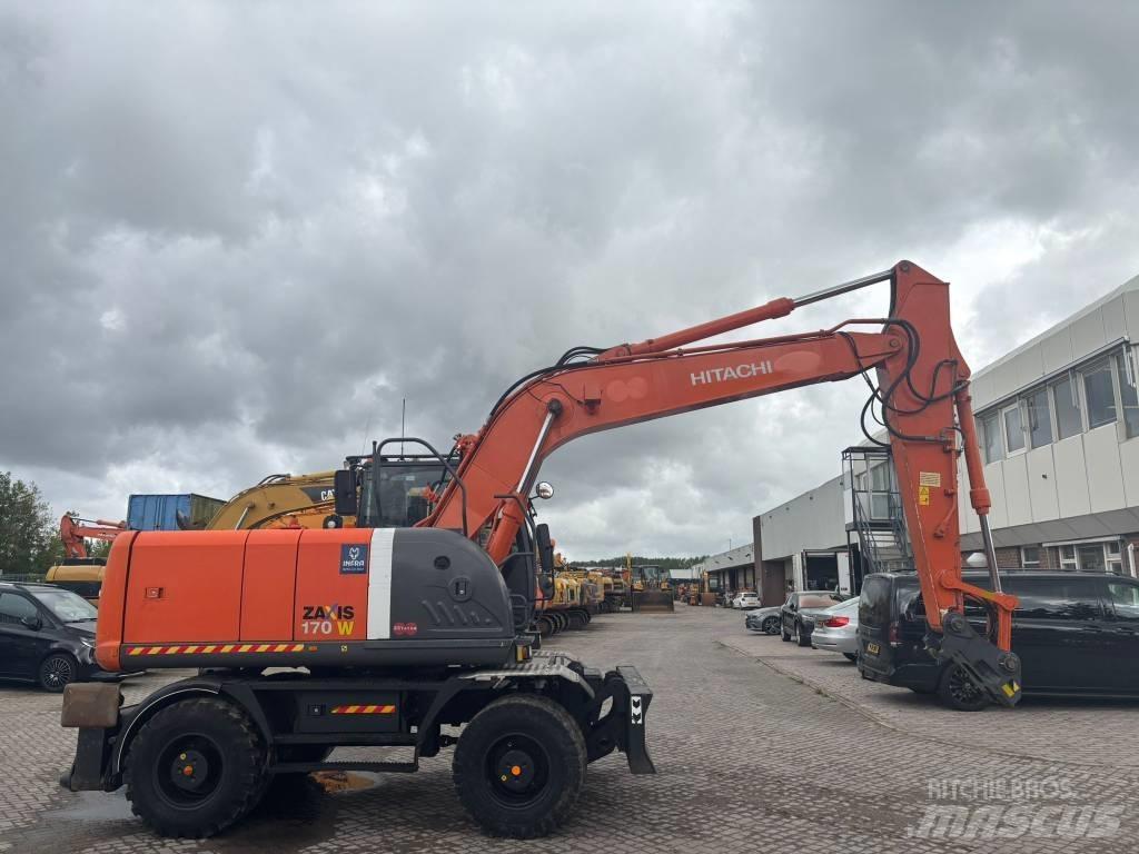 Hitachi ZX 170 W-3 Колёсные экскаваторы
