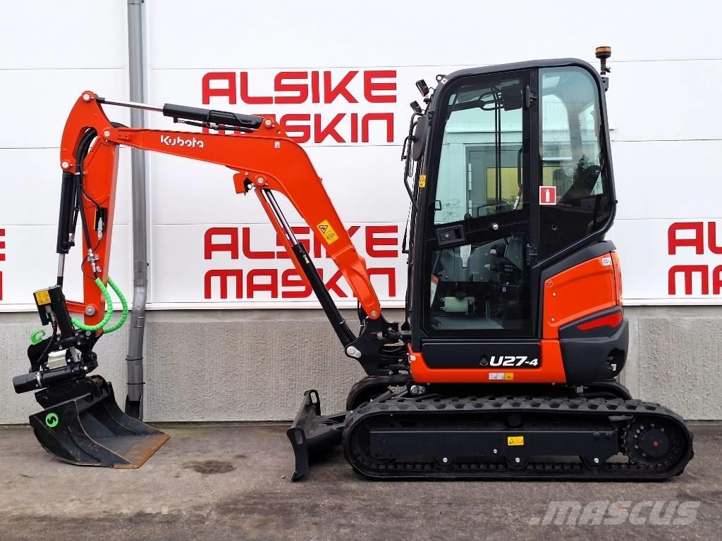 Kubota U 27-4 Мини-экскаваторы