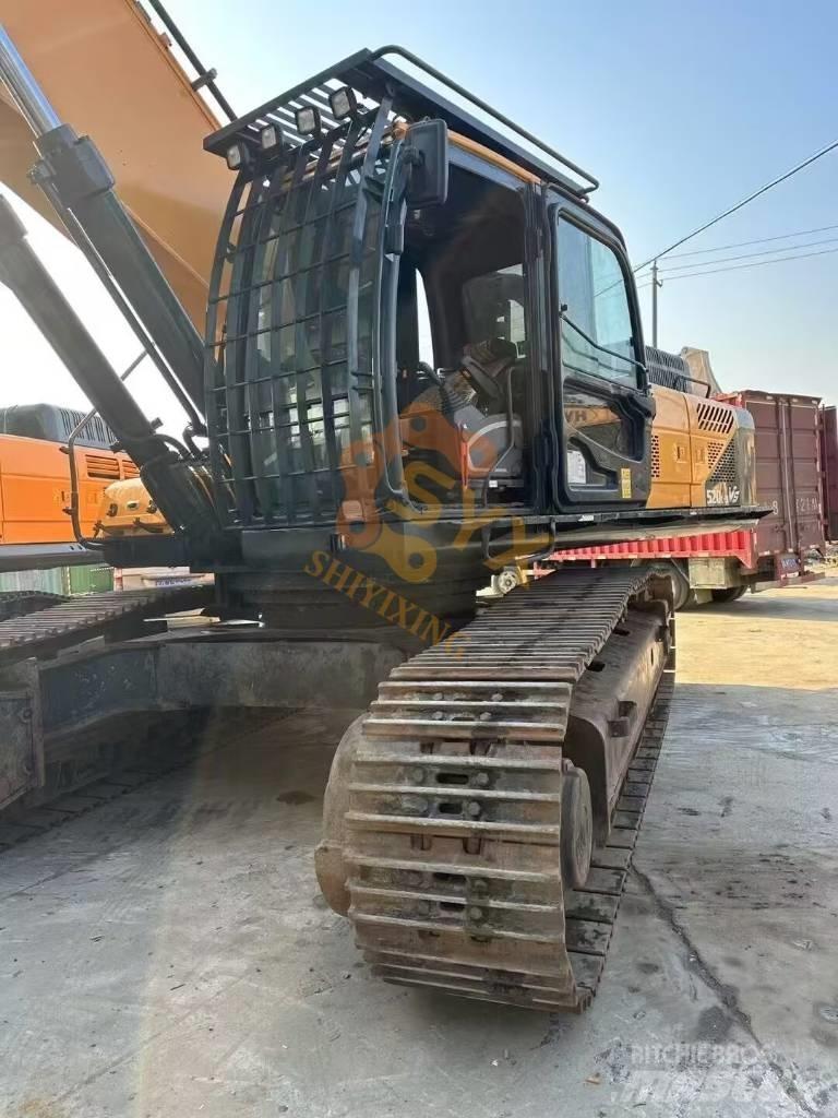Hyundai Robex 520 VS Гусеничные экскаваторы
