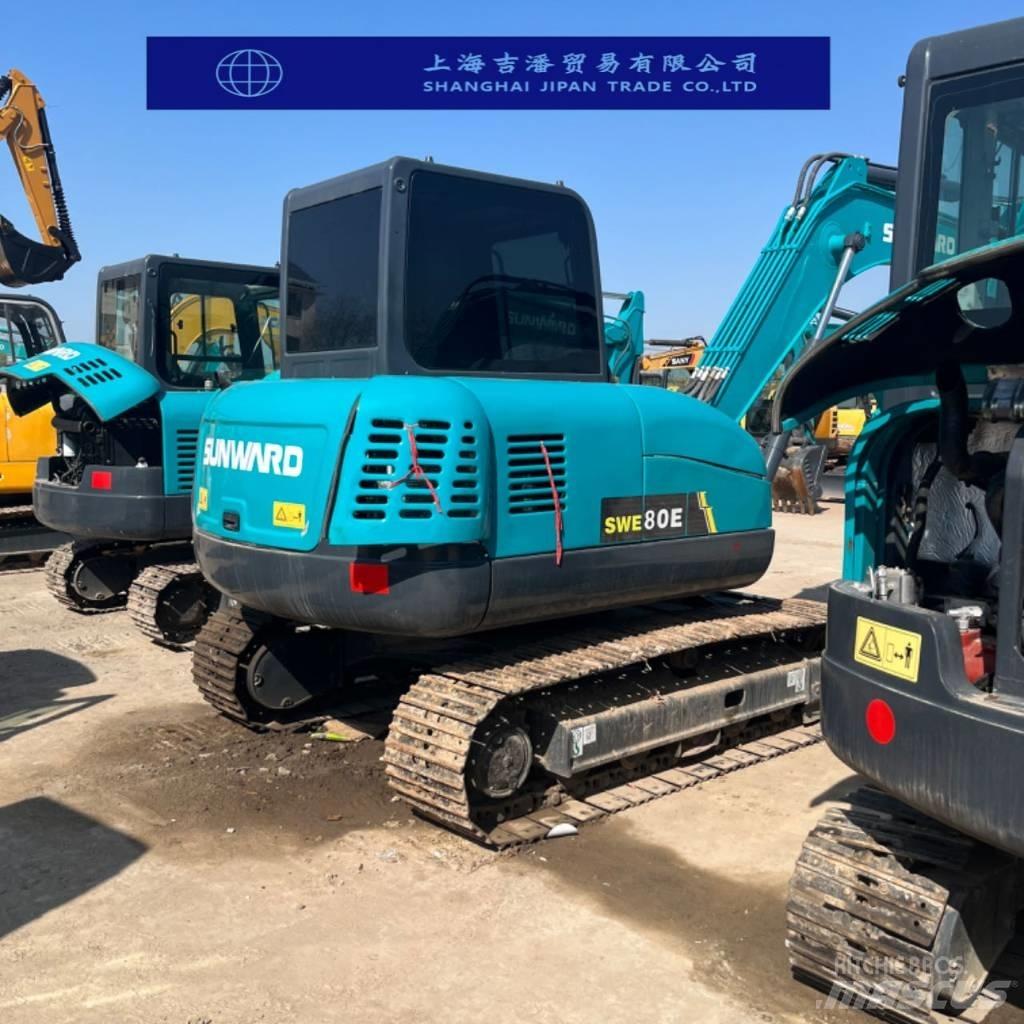 Sunward SWE 80 Малые экскаваторы 7т-12т