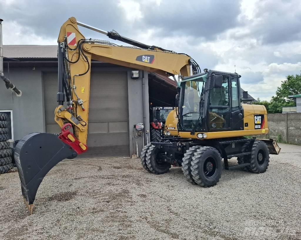 CAT 313 D Колёсные экскаваторы