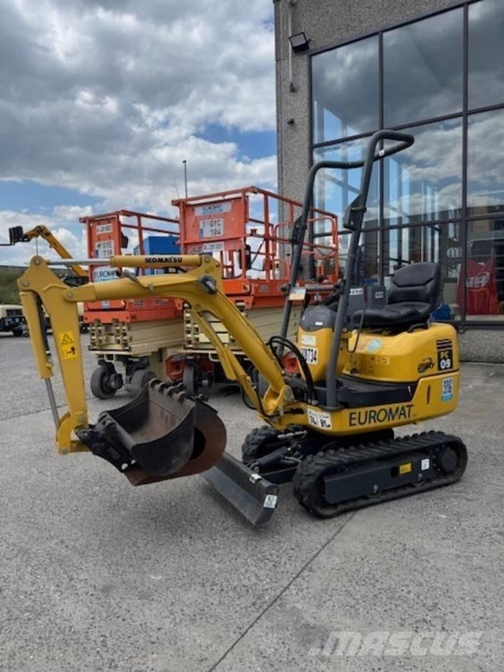 Komatsu PC 09-1 Мини-экскаваторы