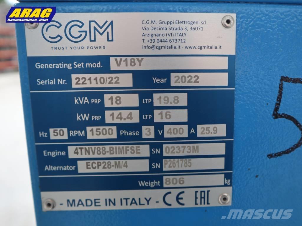 CGM V18Y Дизельные генераторы