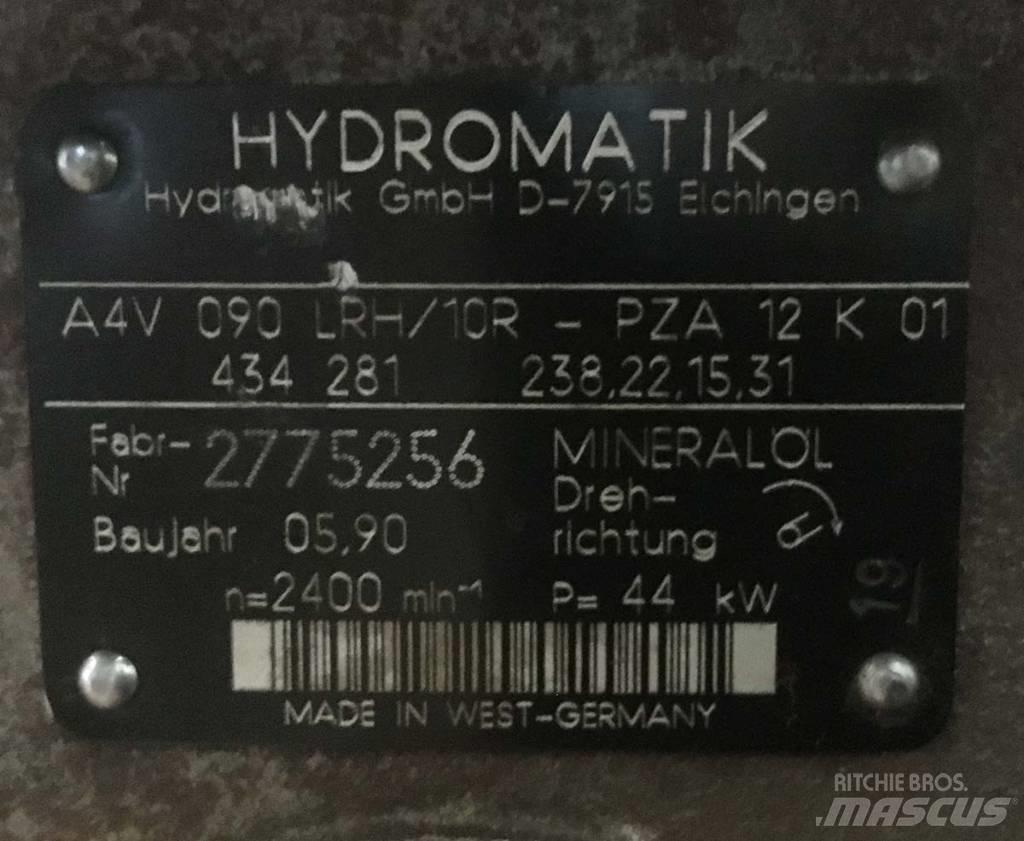Hydromatik A4V090 Гидравлическая система