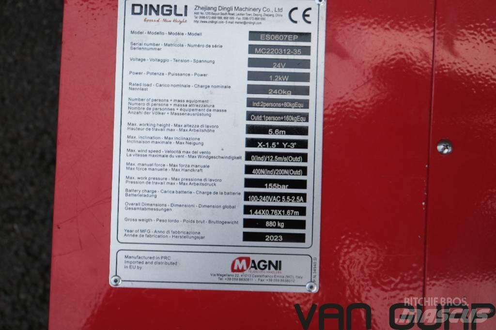 Magni ES0607DC  (5.60m) Ножничные подъемники