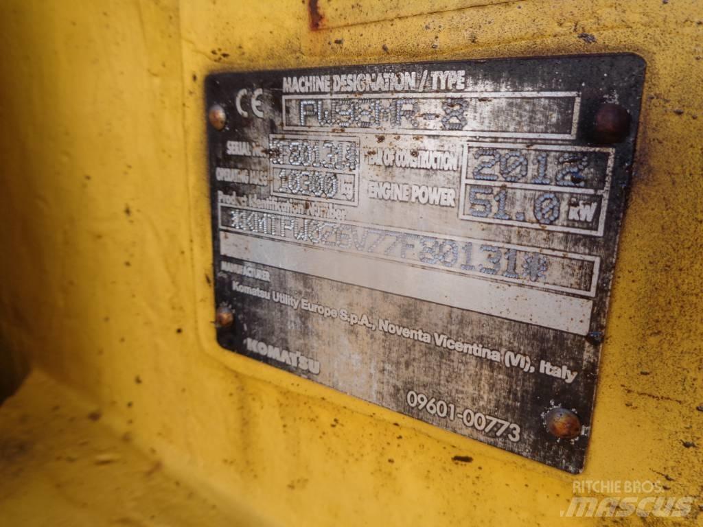 Komatsu PW 98 MR-6 Колёсные экскаваторы