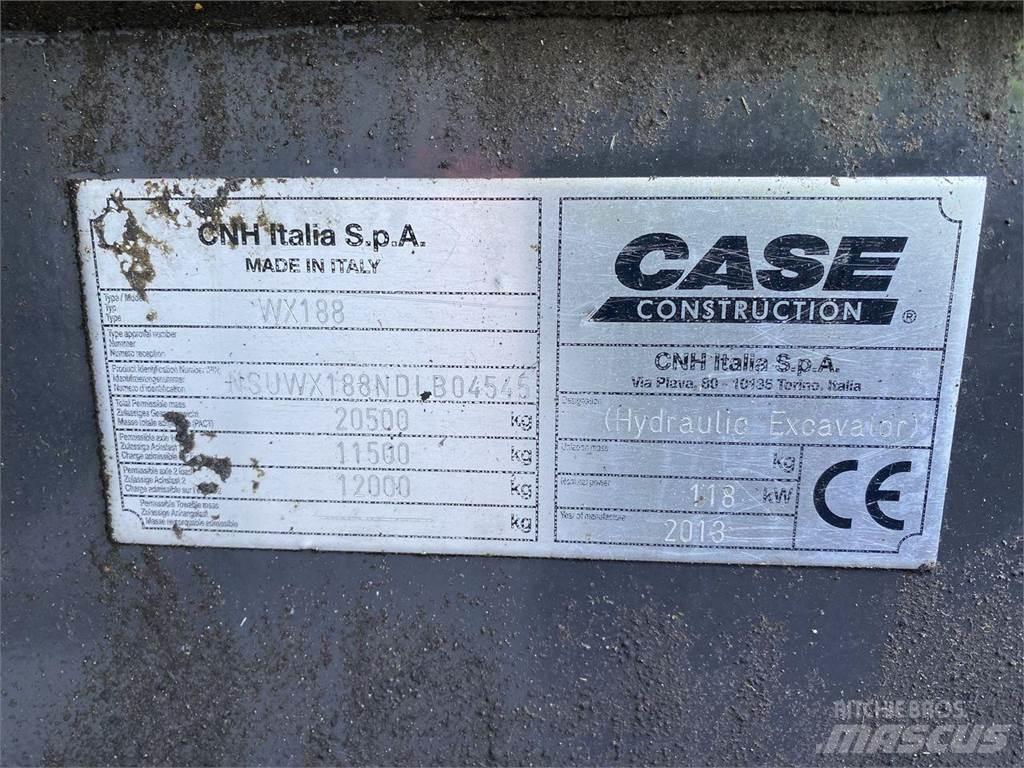 CASE WX188 Колёсные экскаваторы