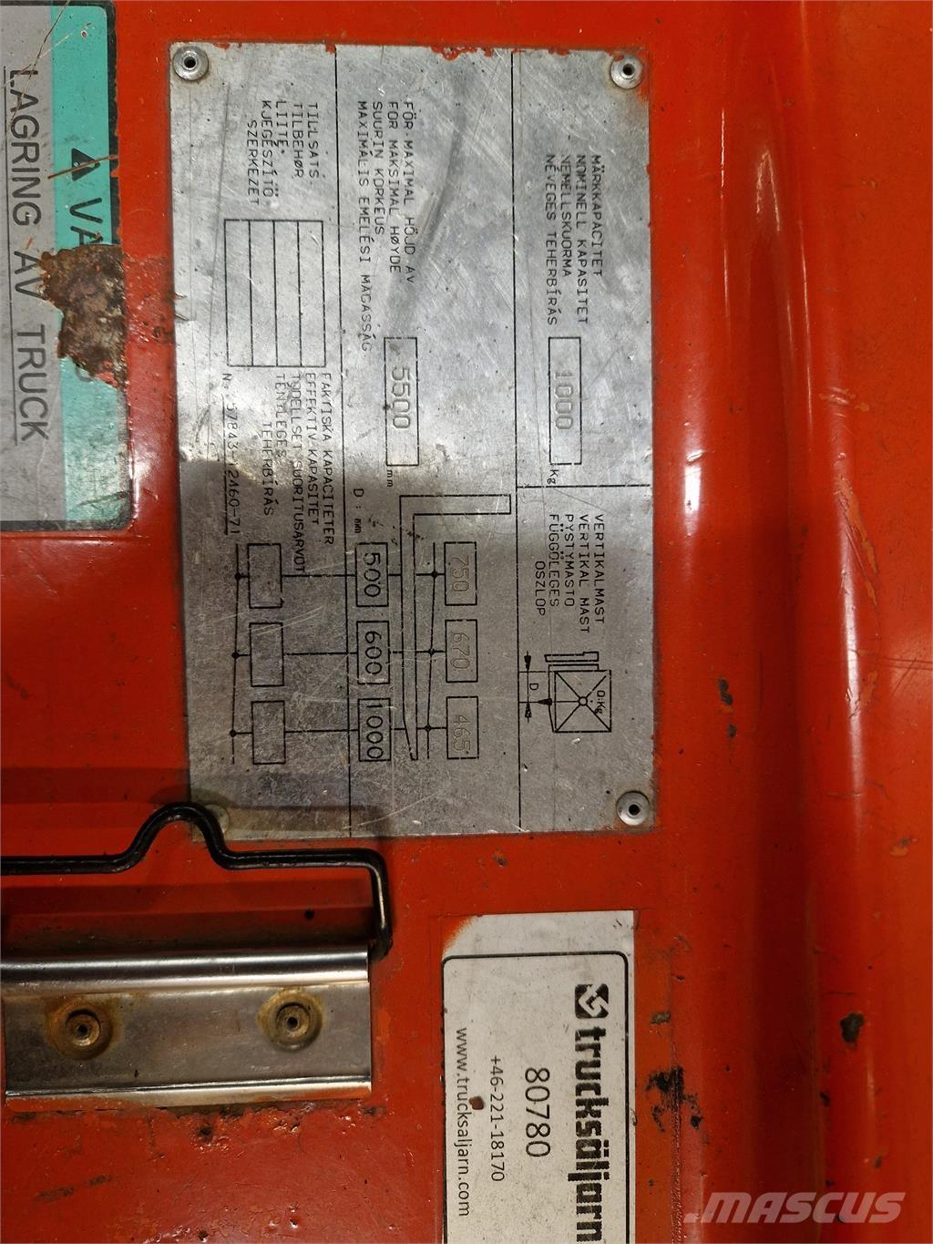 Toyota FBESF15 Электропогрузчики