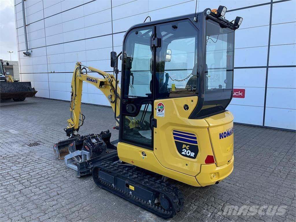 Komatsu PC20R-5 Колёсные экскаваторы