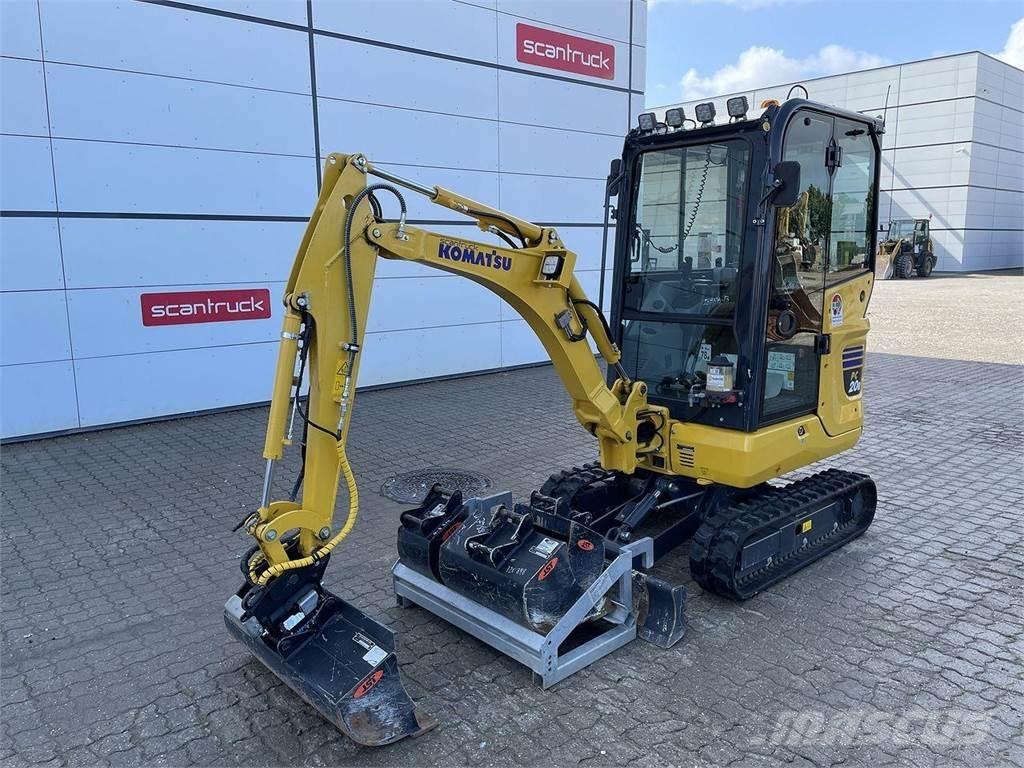 Komatsu PC20R-5 Колёсные экскаваторы