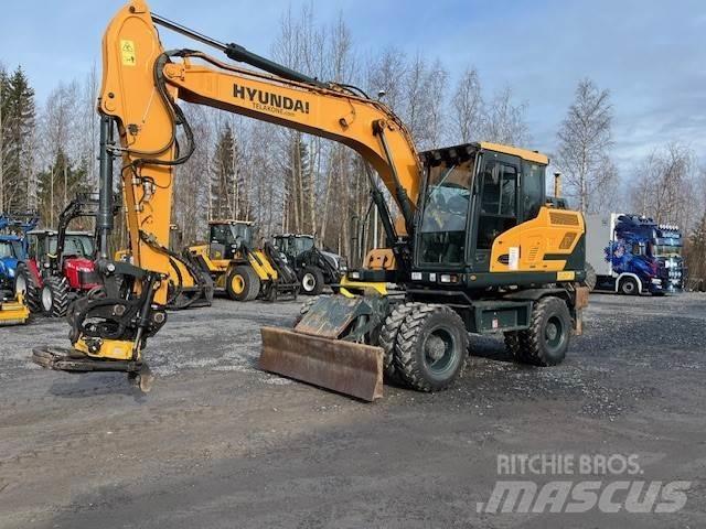 Hyundai HW 140 Колёсные экскаваторы