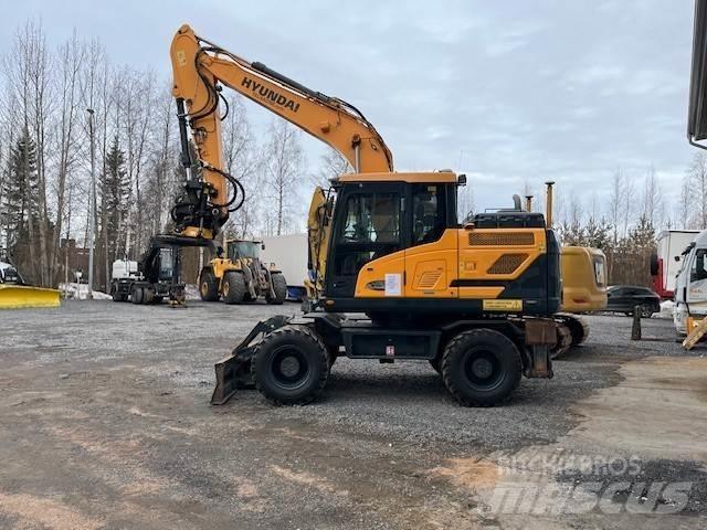 Hyundai HW 140 Колёсные экскаваторы