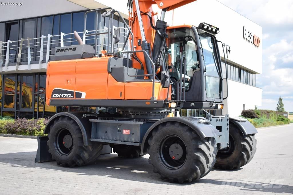 Doosan DX 170 W-5 Колёсные экскаваторы