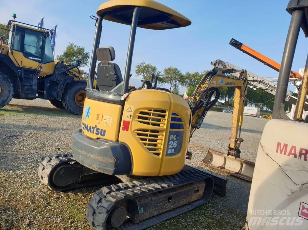 Komatsu PC26MR-3 Мини-экскаваторы