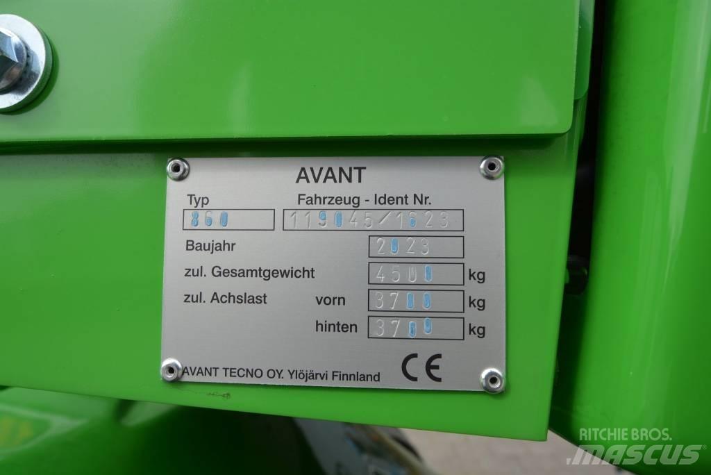 Avant 860 i Малые погрузчики