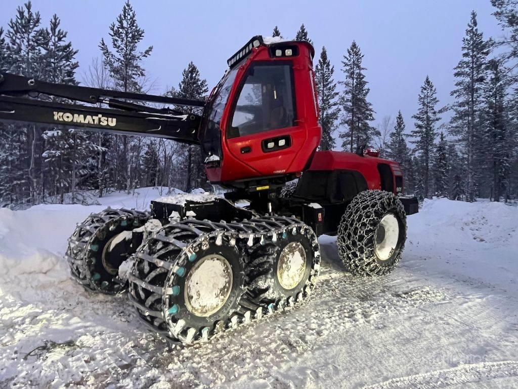 Komatsu 901 Харвестеры