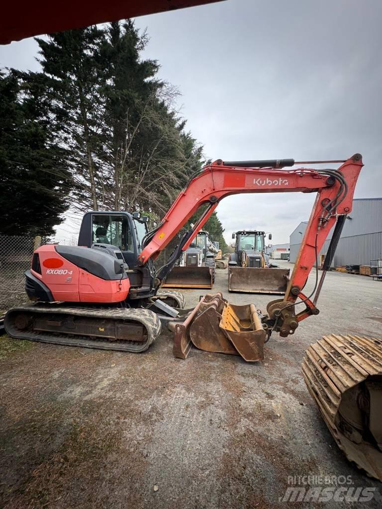 Kubota KX 80-4 A2 Малые экскаваторы 7т-12т