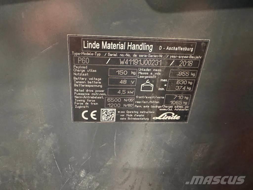 Linde P 60 Складская техника - Другие