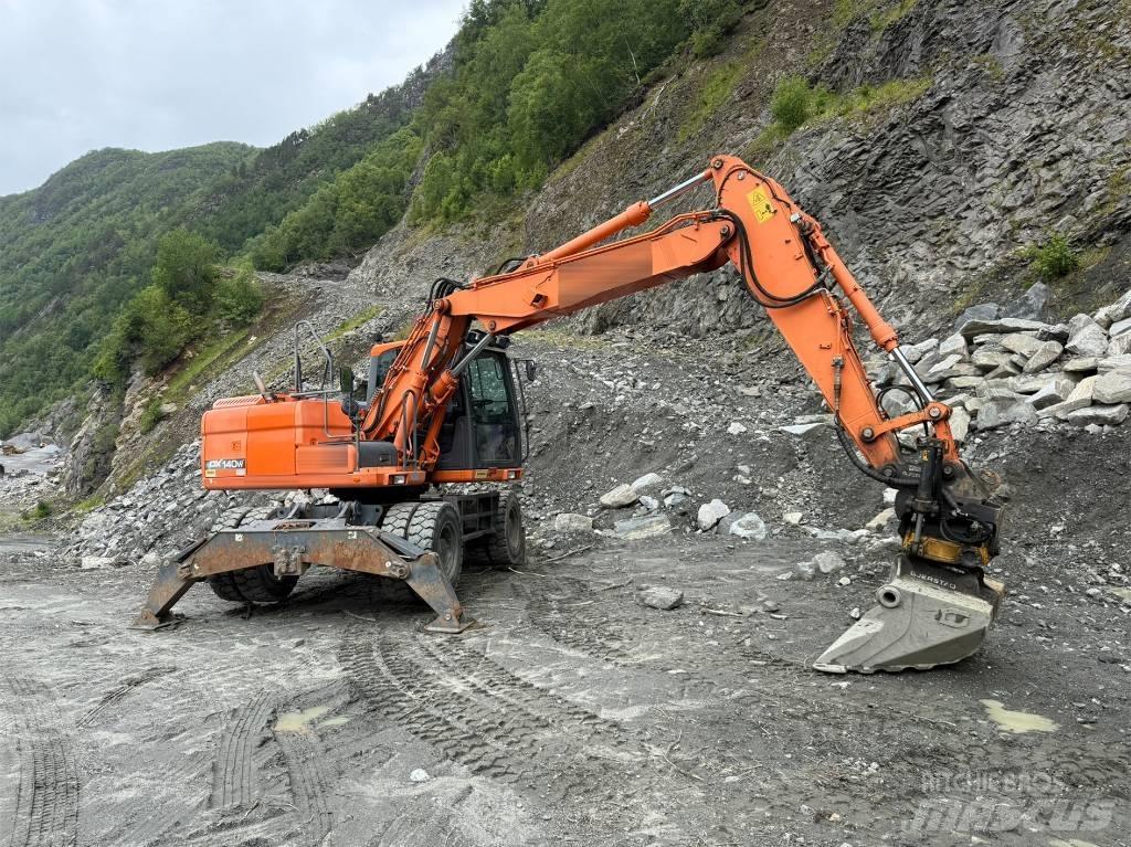 Doosan 140 W Колёсные экскаваторы