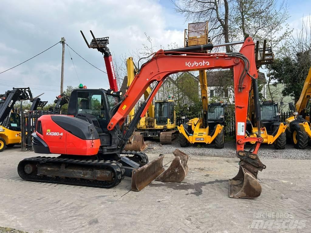 Kubota KX 80-4 Малые экскаваторы 7т-12т