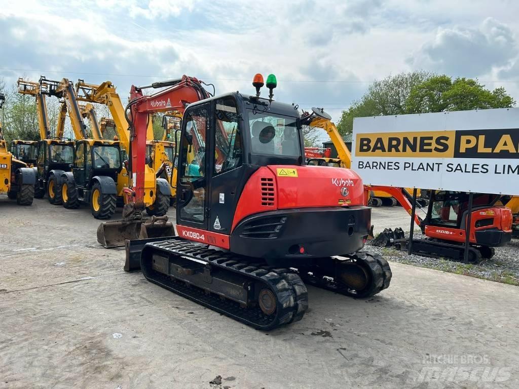 Kubota KX 80-4 Малые экскаваторы 7т-12т