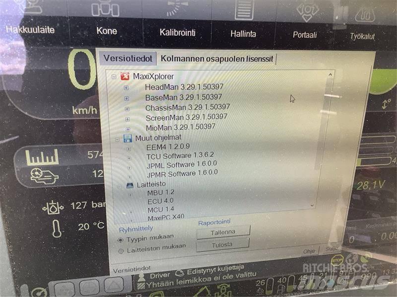 Komatsu 911 Харвестеры